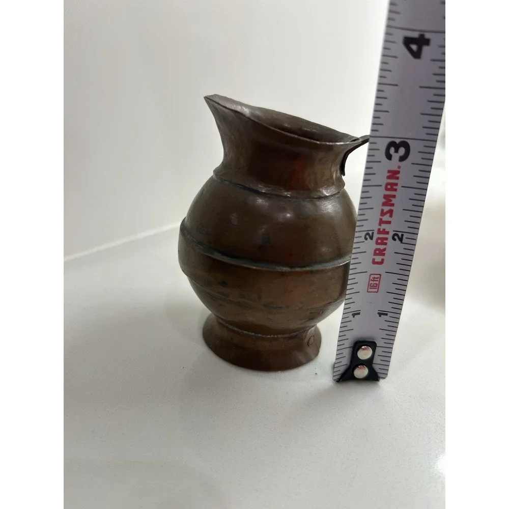 Vintage Small Brass Pitcher